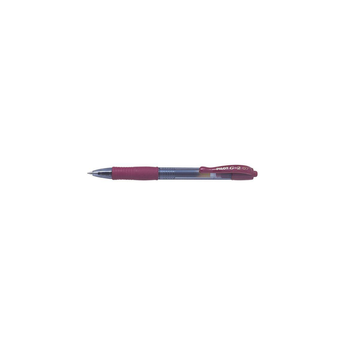 Gel pen PILOT G-2 0.7 dark red