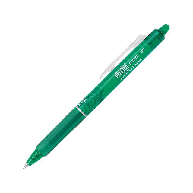 Gel pen PILOT Frixion Clicker 0.7 green