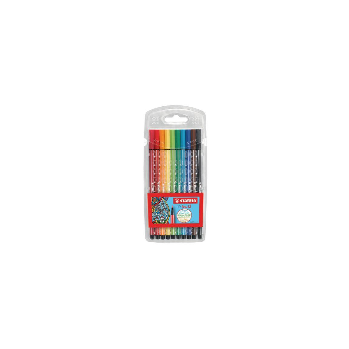 Fineliner STABILO Pen 68 10/pack