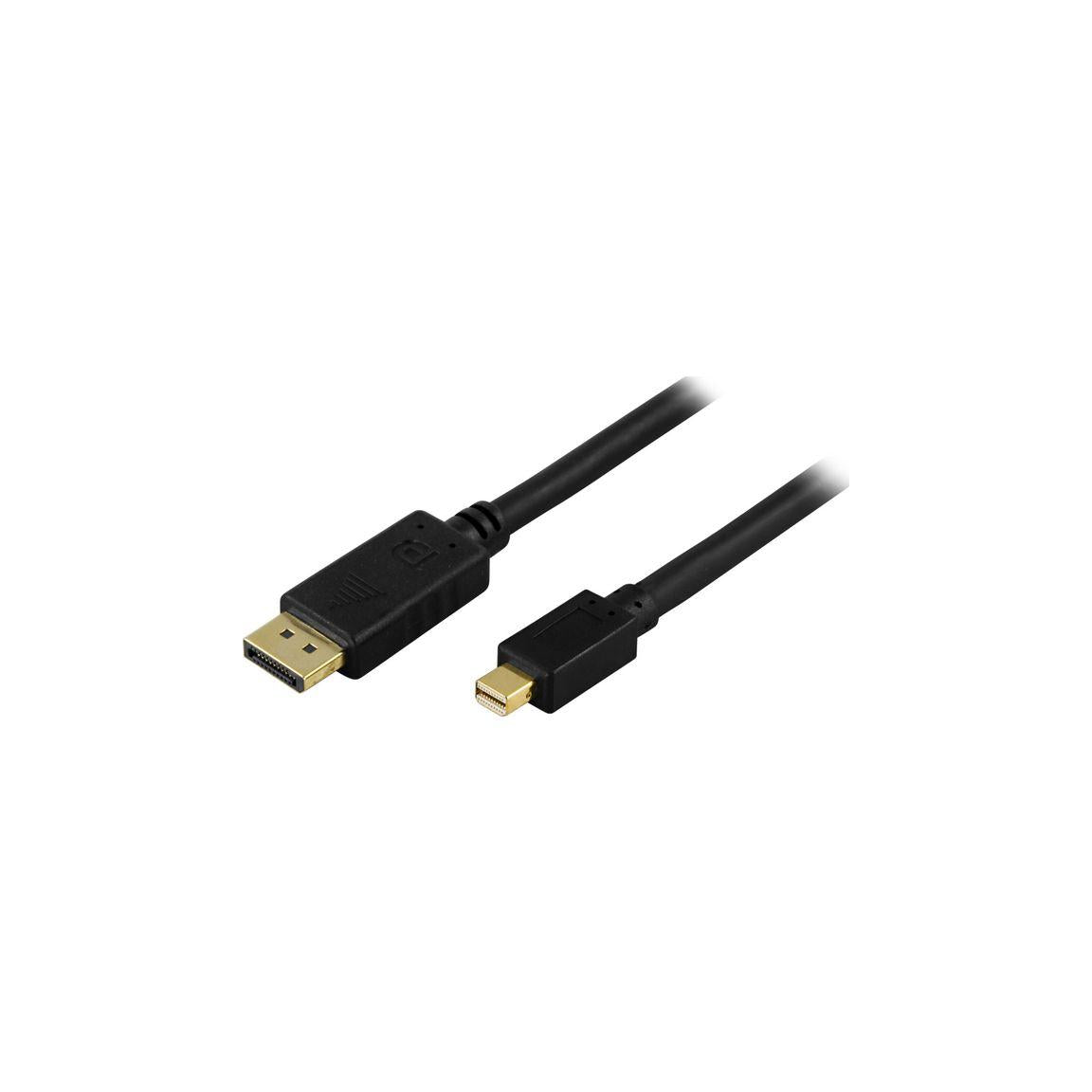 Cable DELTACO DP-MiniDP 20-pin ha-ha 2m