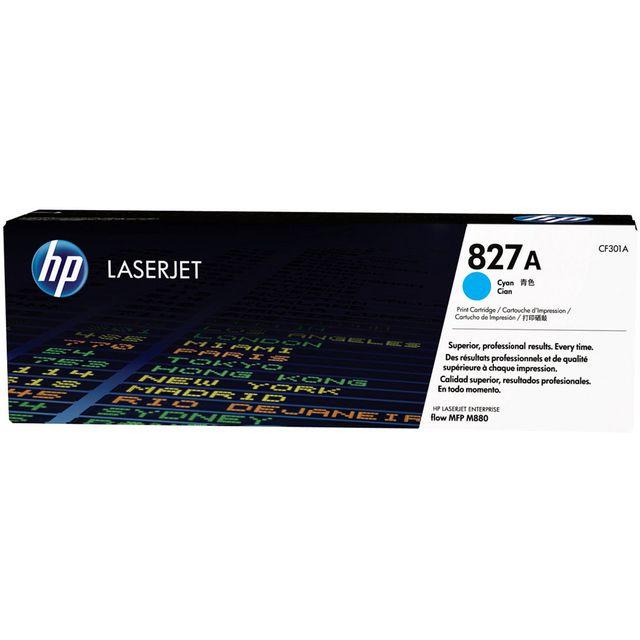 Toner HP CF301A 827A 32K cyan