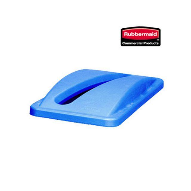 Lid for waste bin Slim Jim® blue