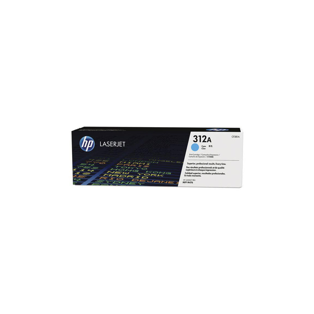 Toner HP CF381A 312A 2.7K cyan