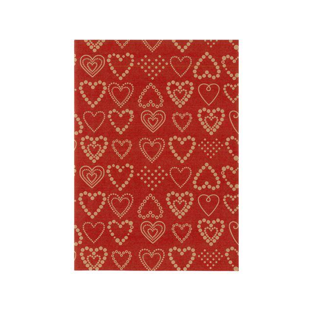 Christmas paper 57cmx154m Dotted hearts