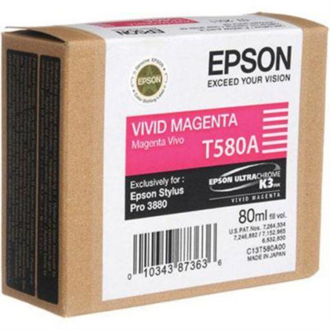 Ink cartridge EPSON C13T580A00 vivid mag.