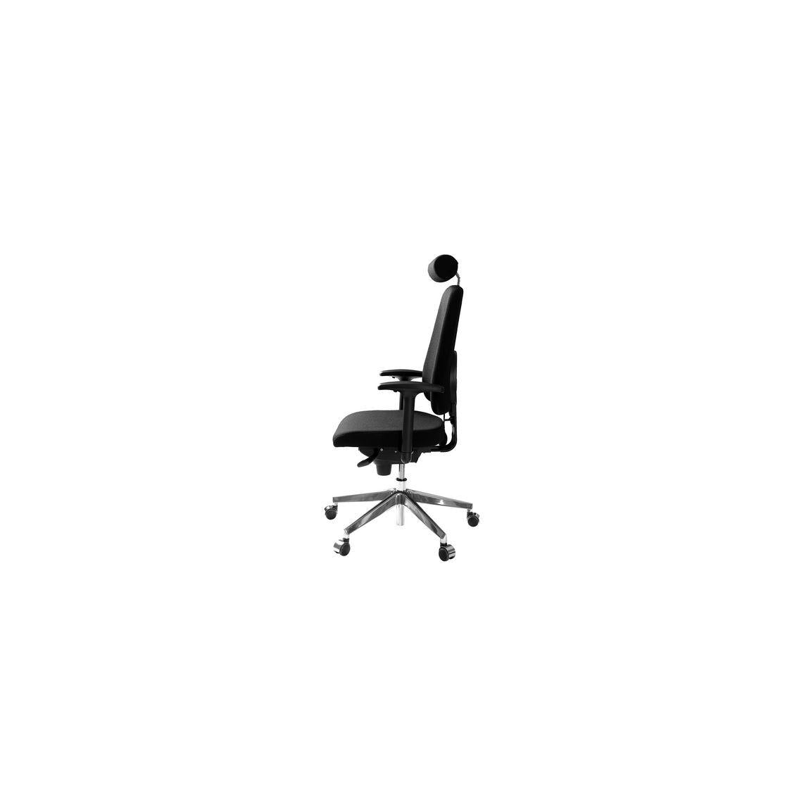 Office chair LD6340Deluxe with swivel arm black