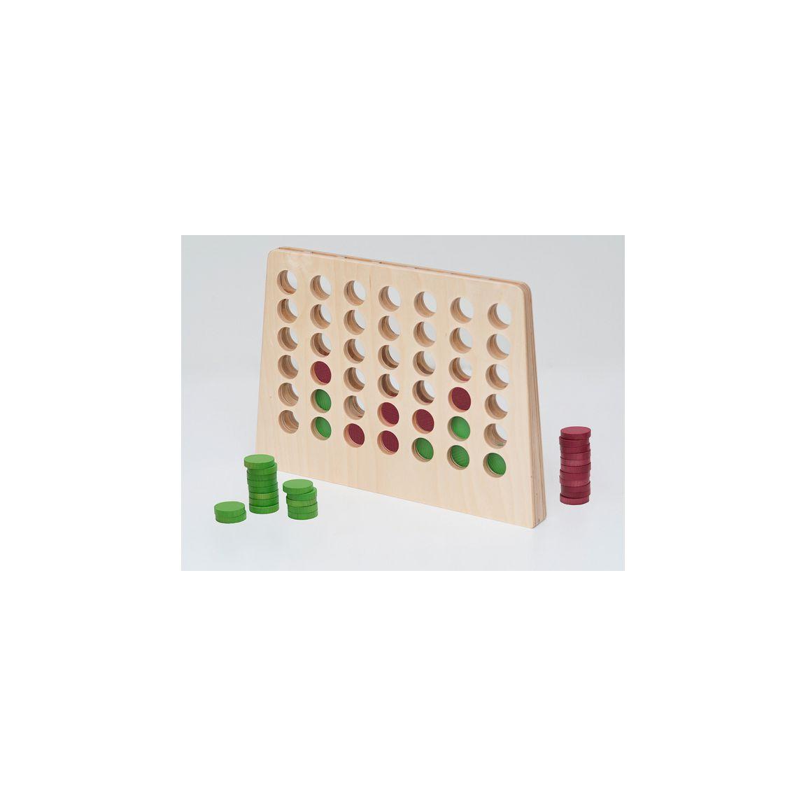 Game 4 in a row wood