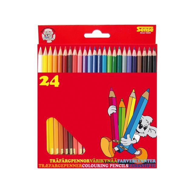 Colour pencils SENSE 24/pc