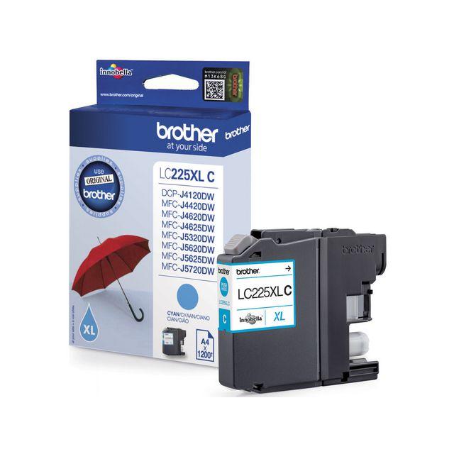 Ink cartridge BROTHER LC225XLC cyan