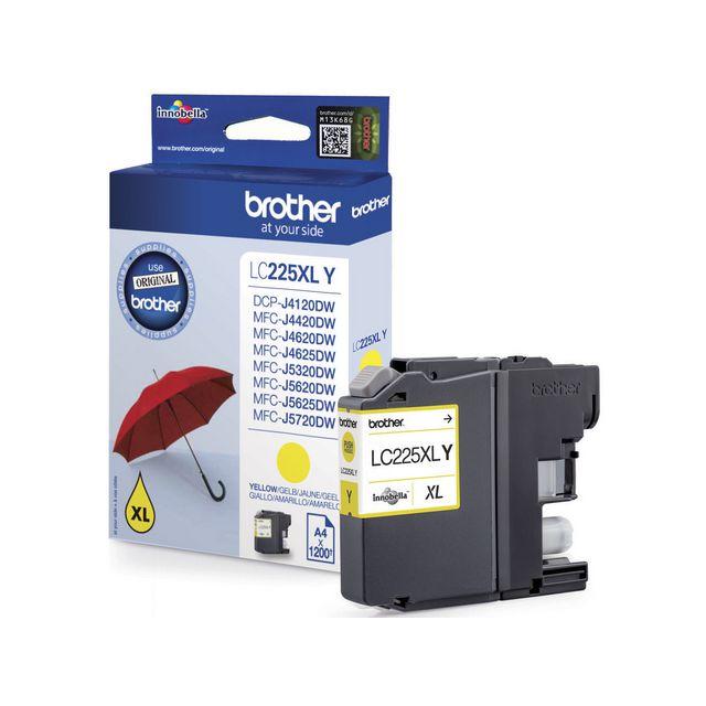 Ink cartridge BROTHER LC225XLY yellow