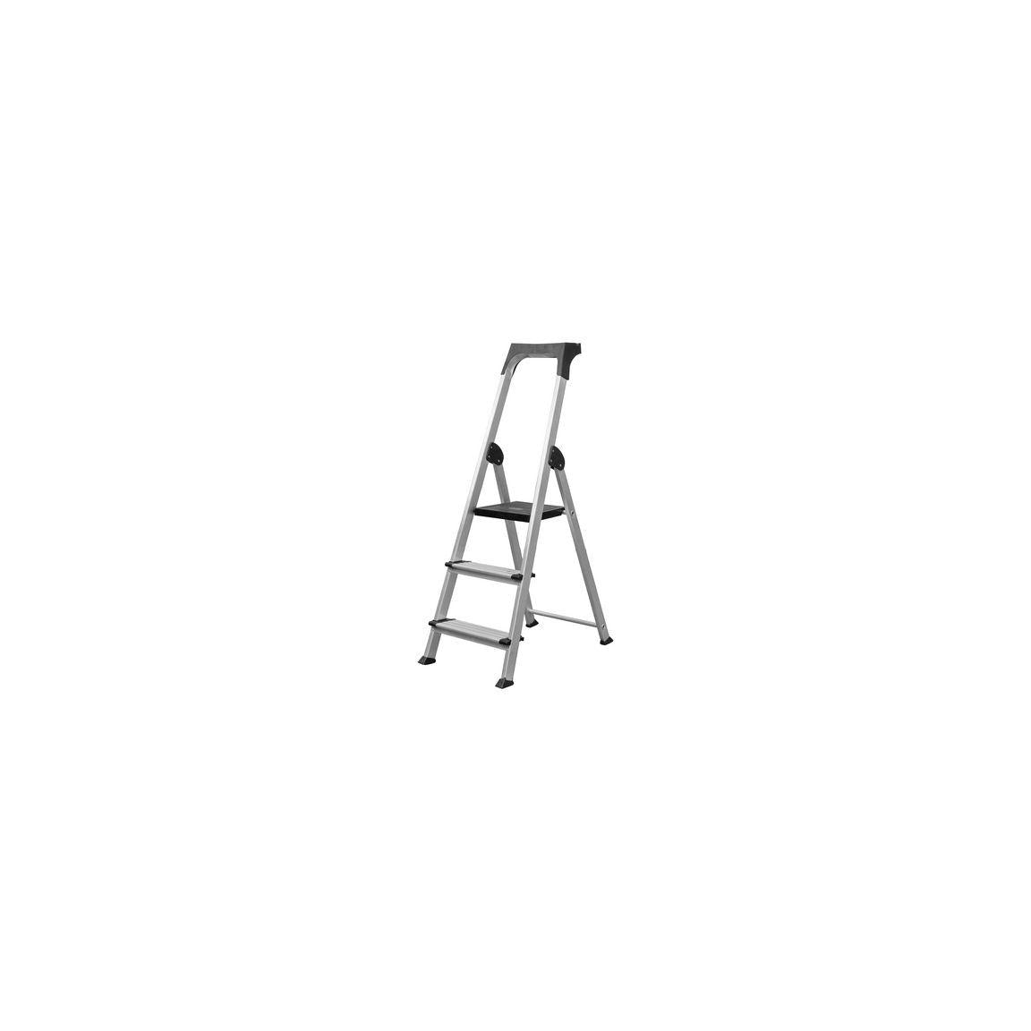 Staircase ladder SAFETOOL 3 steps aluminium