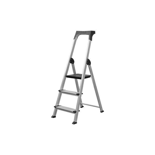 Staircase ladder SAFETOOL 3 steps aluminium