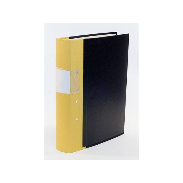 Office binder neutral A4 60mm yellow