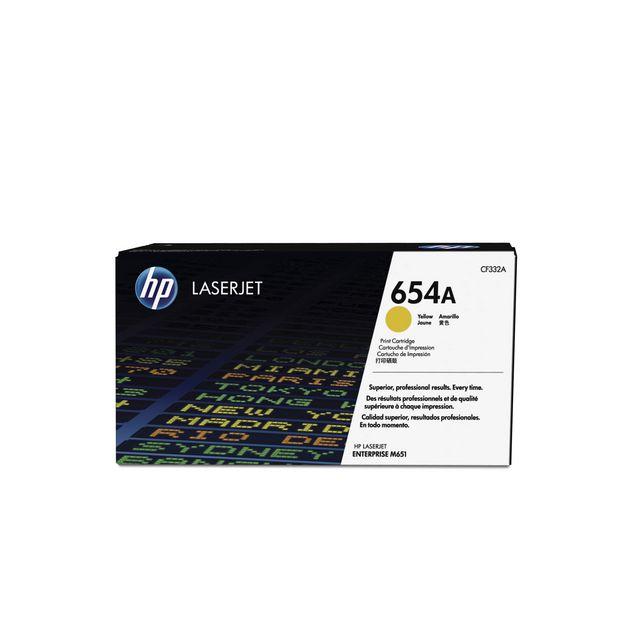 Toner HP CF332A 654A 15K yellow