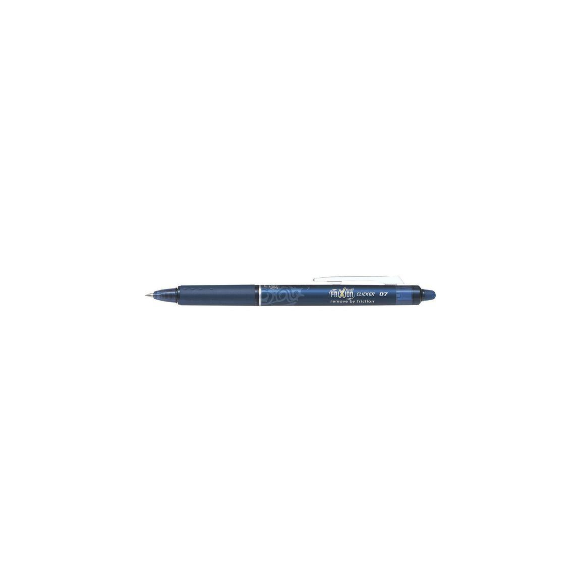 Gel pen PILOT Frixion Clicker 0,7 black blue