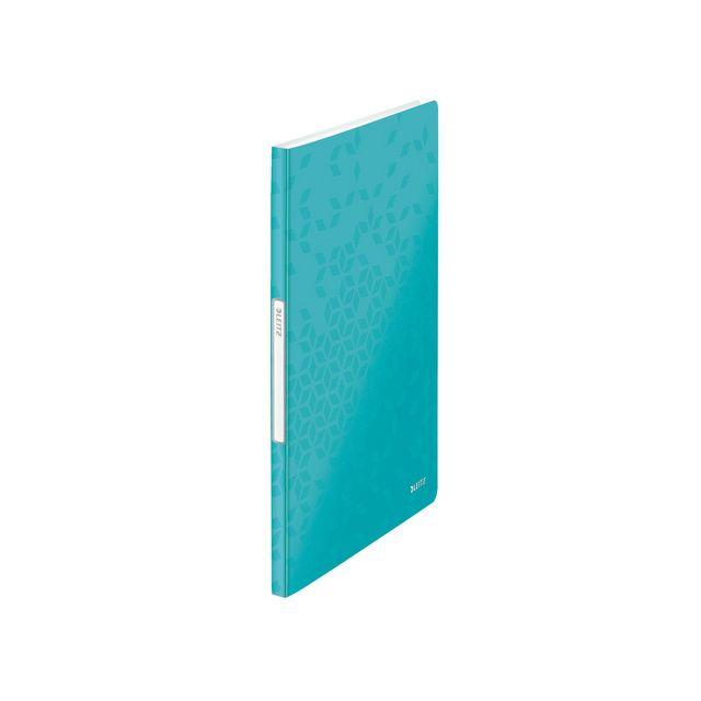Demo book LEITZ WOW PP 20 pockets ice blue