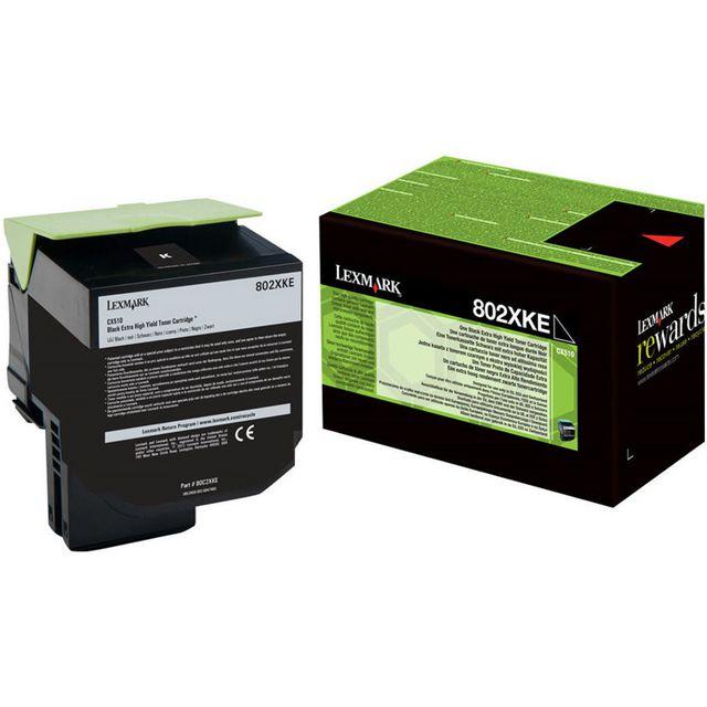 Toner LEXMARK 80C2XKE 8K black