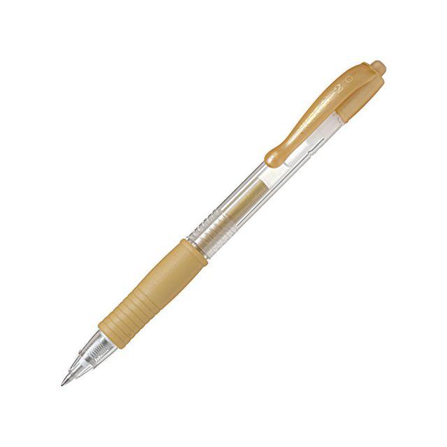 Gel pen PILOT G-2 Metallic 0,7 gold