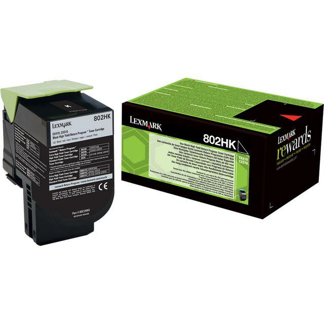 Toner LEXMARK 80C2HKE 4K black