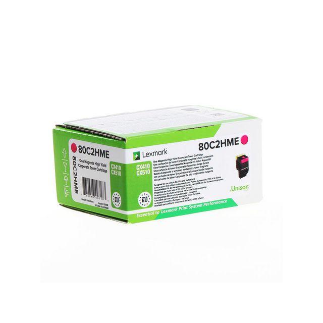 Toner LEXMARK 80C2HME 3K magenta