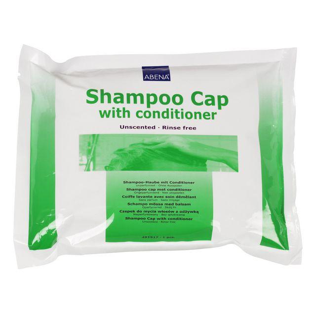 Hair wash cap ABENA with conditioner