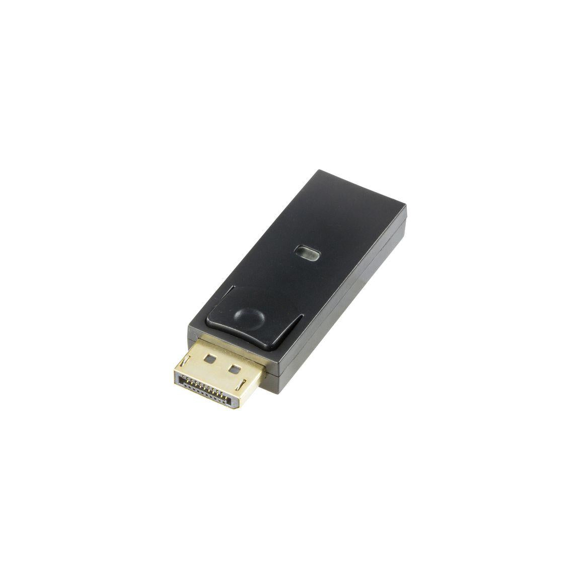 Adapter DELTACO DP-HDMI female black
