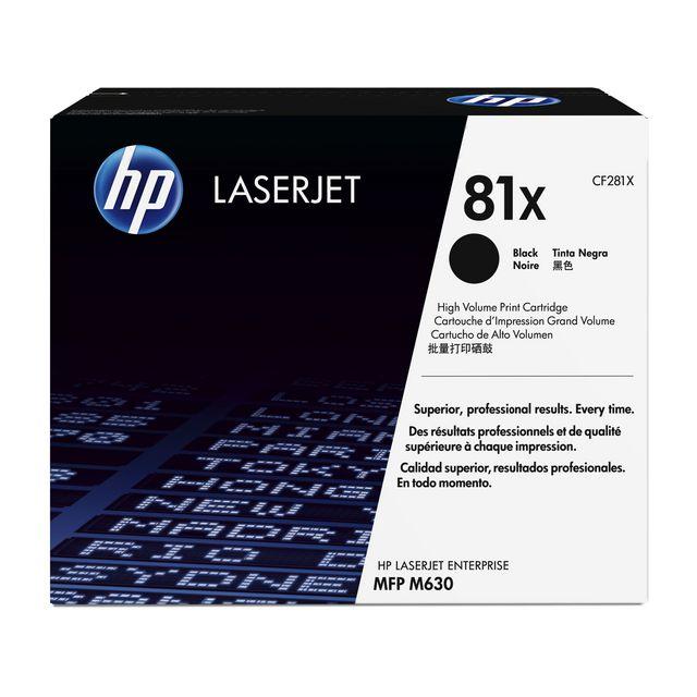 Toner HP CF281X 81X 25K black
