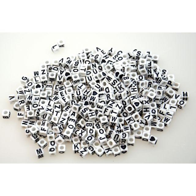 Letter beads 300/pack