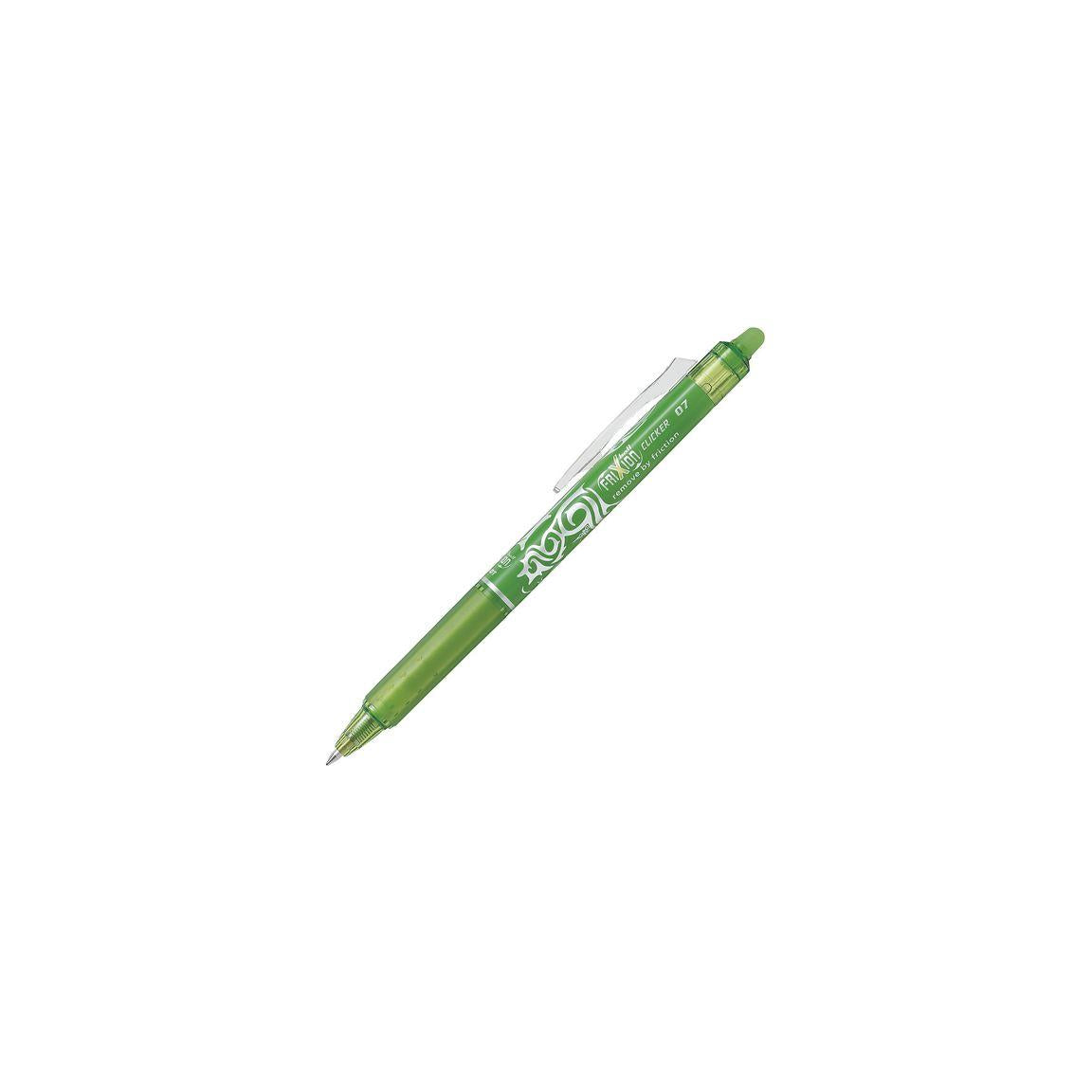 Gel pen PILOT Frixion Clicker 0,7 ljgrö