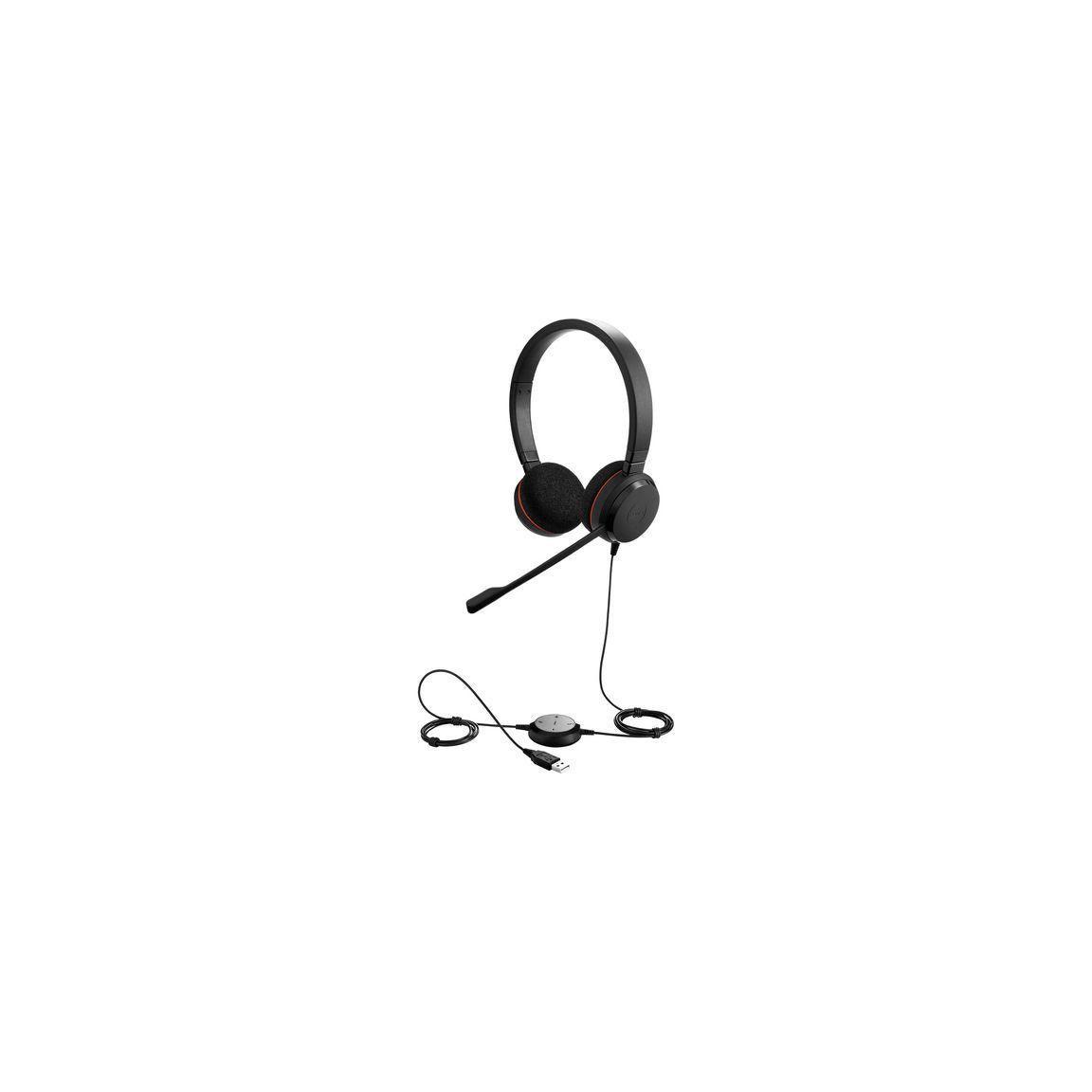 Headset JABRA Evolve 20 MS On-Ear USB-A