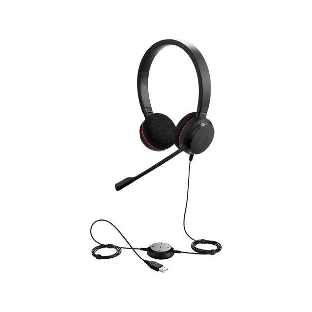 Headset JABRA Evolve 20 MS On-Ear USB-A