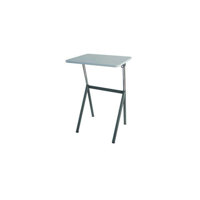 StandUp Student desk 70x60cm Decibel grey