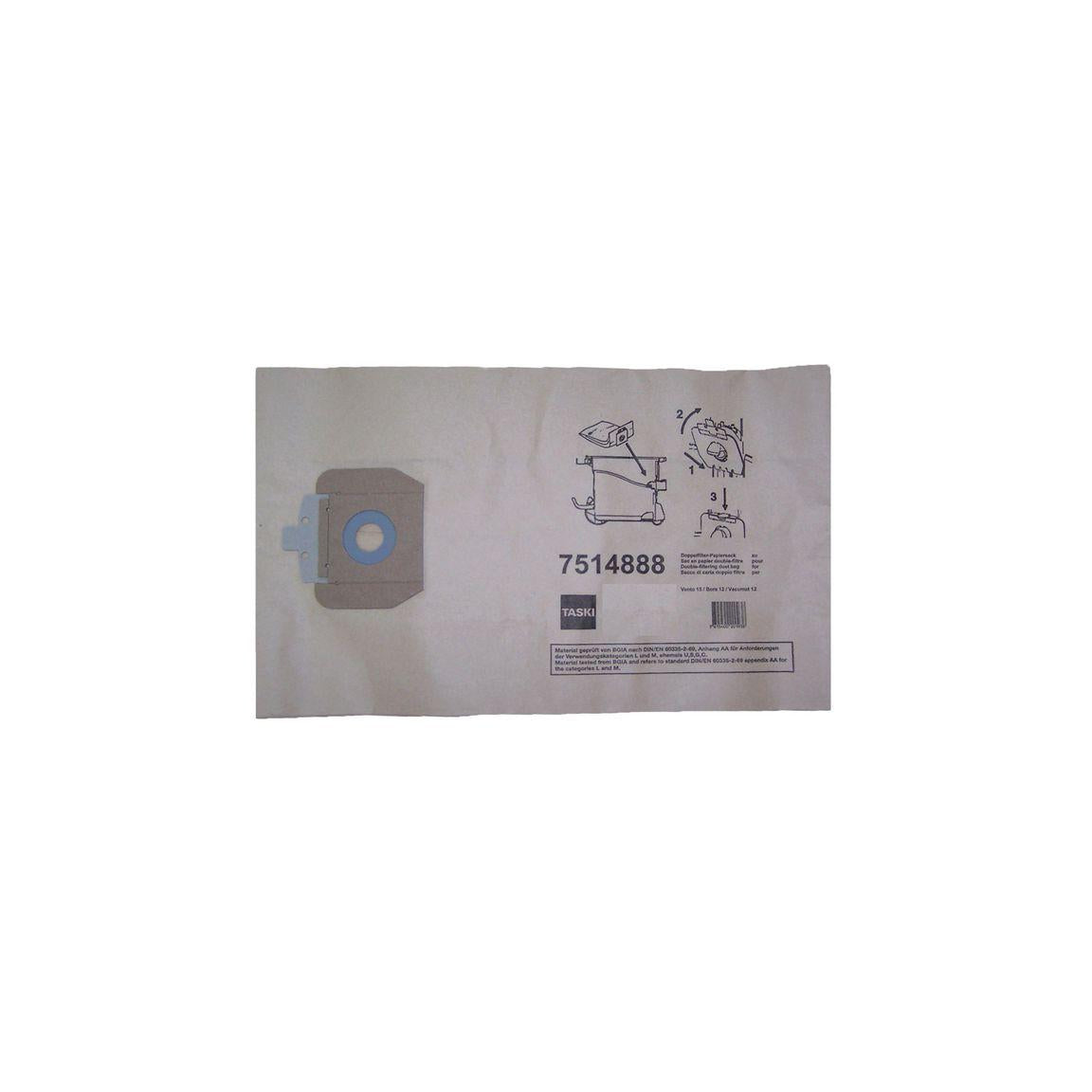 Vacuum cleaner bag TASKI Vento15/Bora12 10/pack