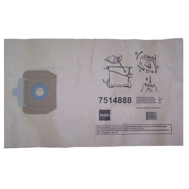 Vacuum cleaner bag TASKI Vento15/Bora12 10/pack