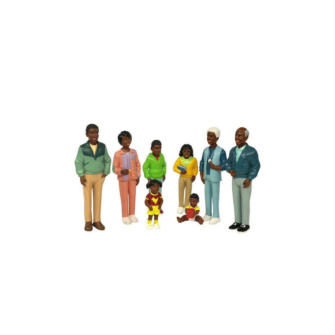 Family Toy Figures 2. 8/pc