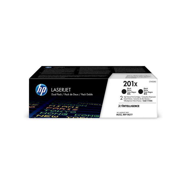 Toner HP CF400XD 201X 5.6K black 2/pack