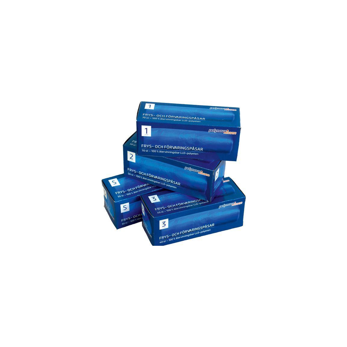 Freezer bag LLD 1L 22my 70/pack