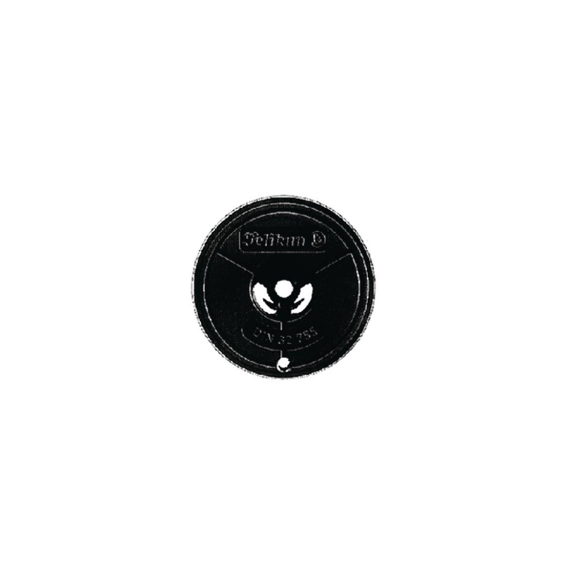 Ribbon PELIKAN 520841 black/red Coil 8