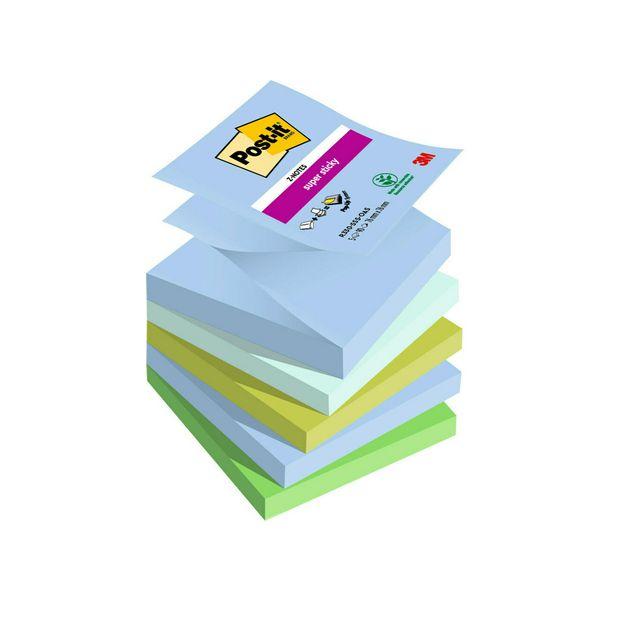 Notes POST-IT SS Z-bl Oasis 76x76 5/fp