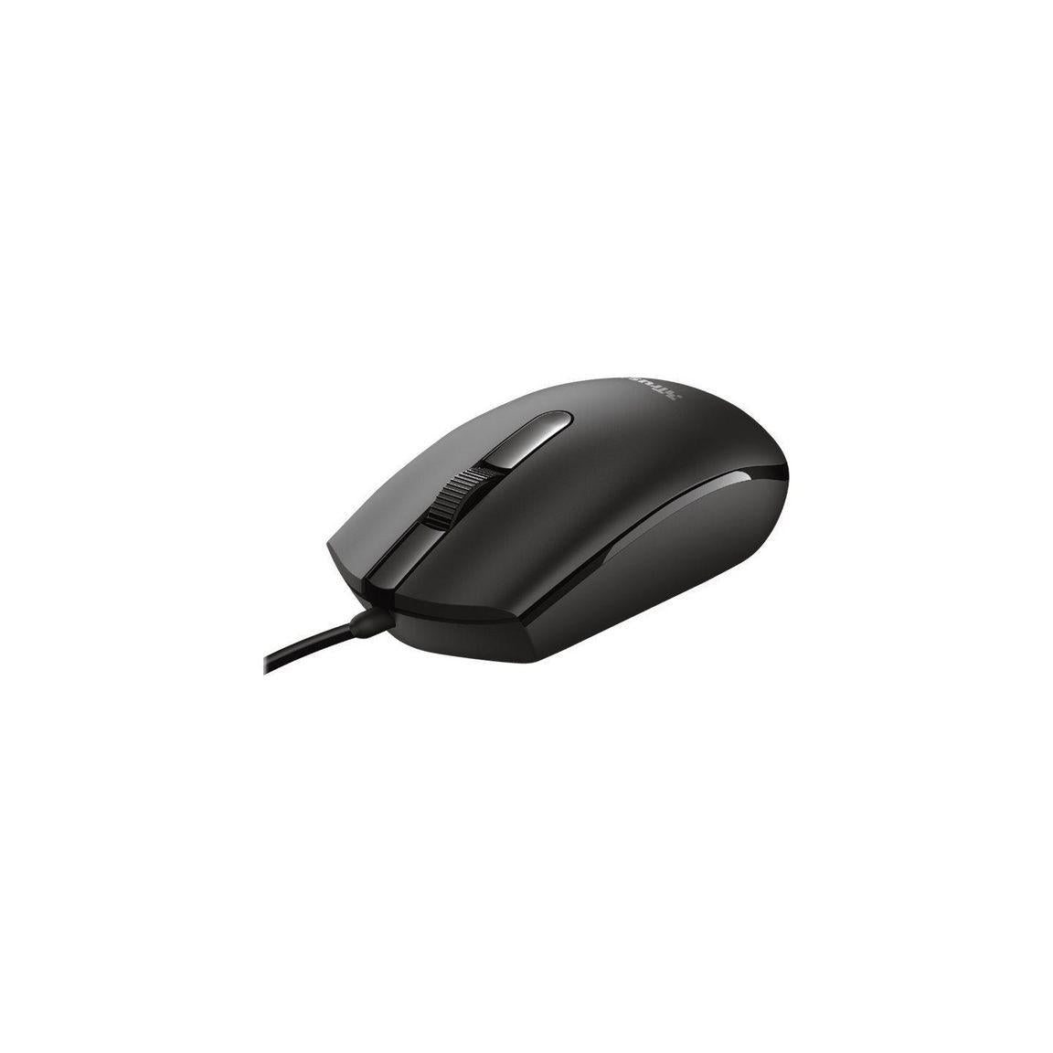 Mouse TRUST TM-101 cable black