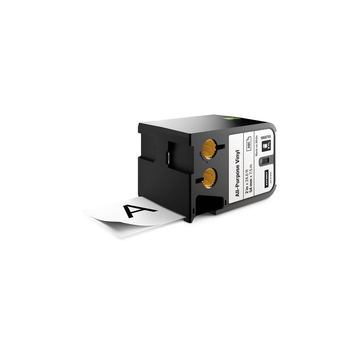 Tape DYMO XTL 54mm black on white 7m 1868755