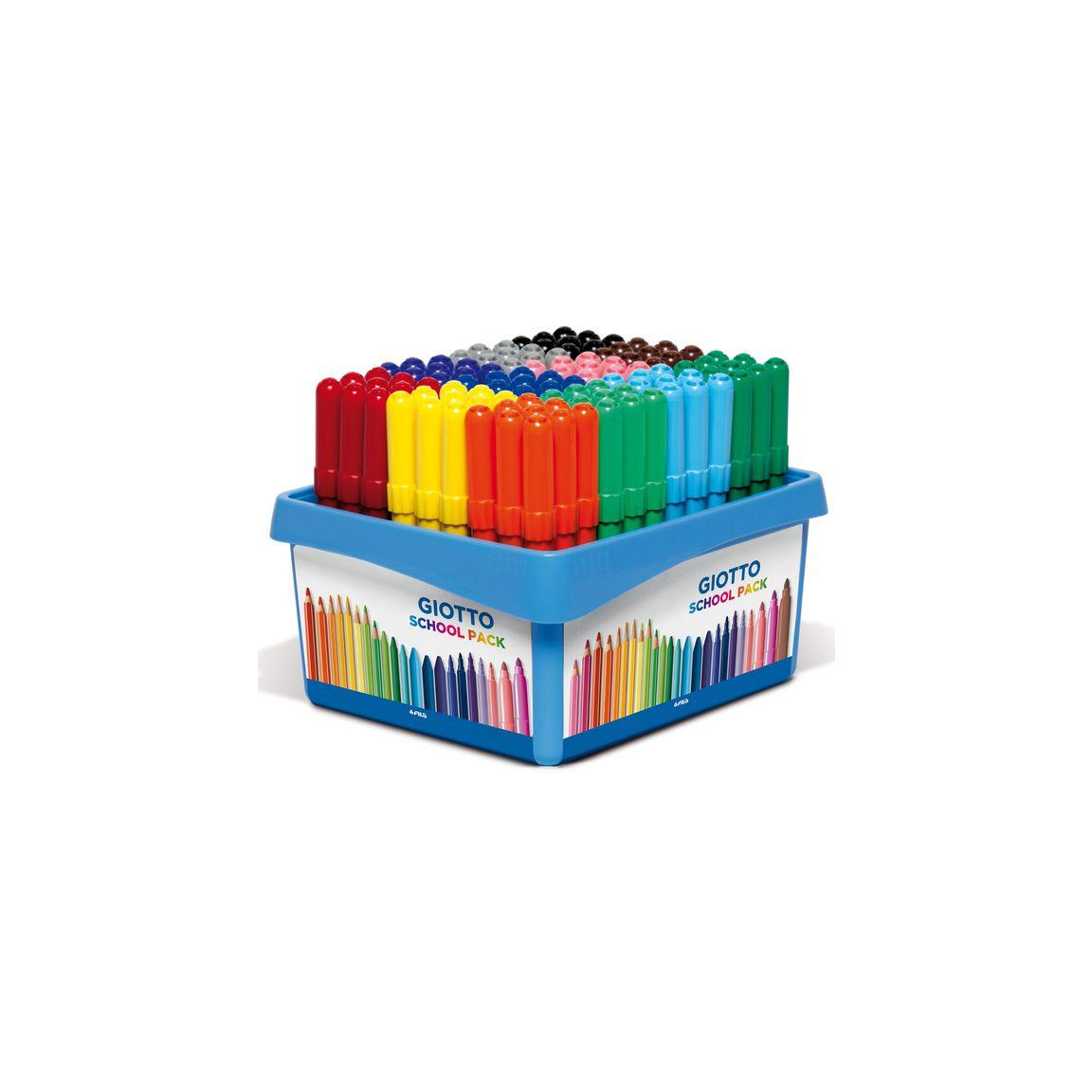 Fibre pen GIOTTO washable 108/pc