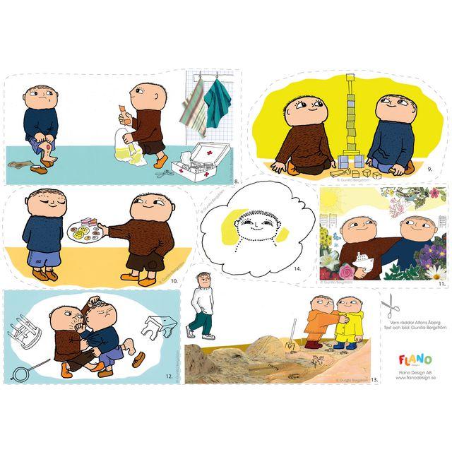 Flano kit Who saves Alfie Atkins