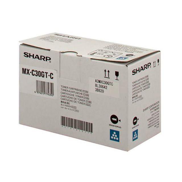 Toner SHARP MXC30GTC 6K cyan