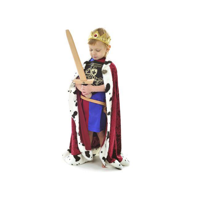 Masquerade costume King's robe 4-8 years