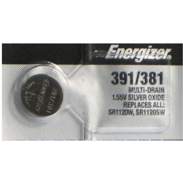 Battery ENERGIZER Silver Oxide 391/381