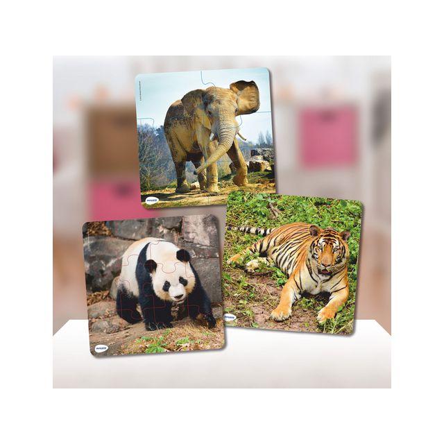 Animal puzzles 3/pc