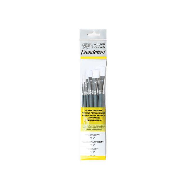 Brushes Foundation brush set 1 6/pack