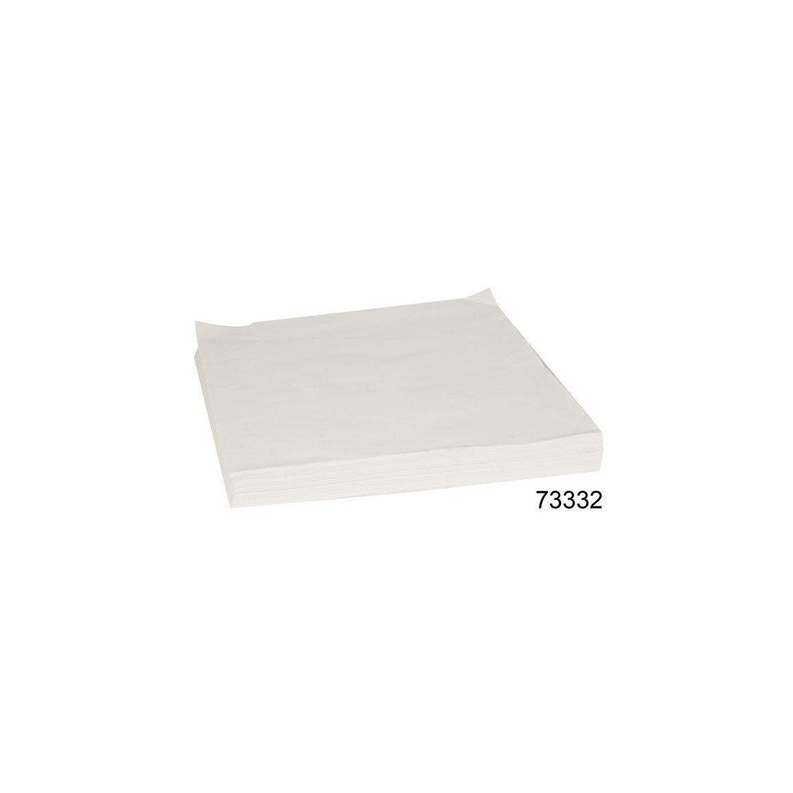 Dental wipe white 37x38cm 1000/pack