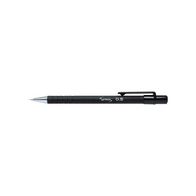Mechanical pencil LYRECO grip 0,5mm black